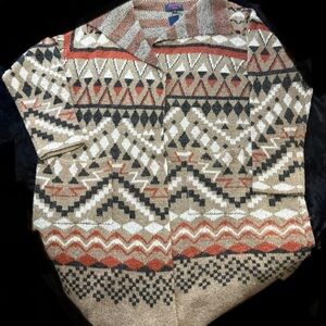 Joseph A Multicolor Geometric Cardigan